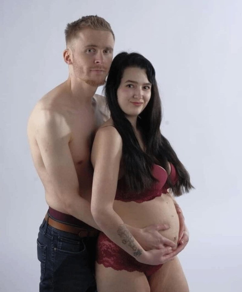 Katarina og mannen venter barn i mars